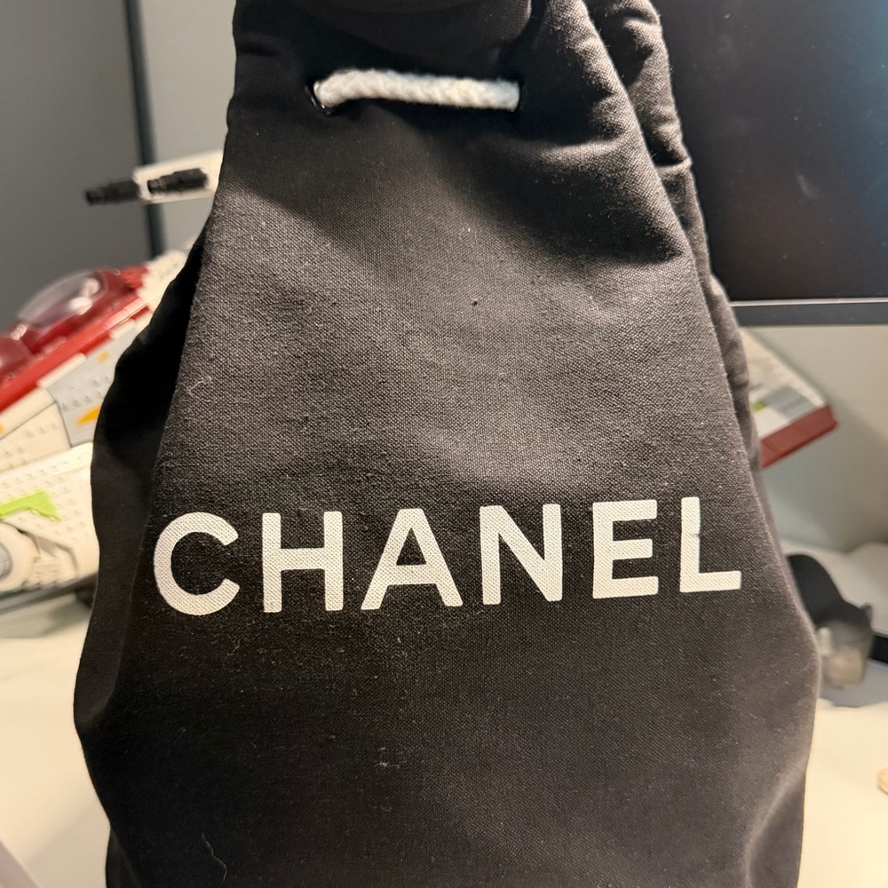 CHANEL Black Pool Bag